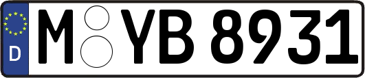 M-YB8931