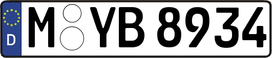 M-YB8934