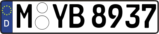 M-YB8937
