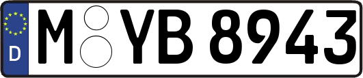 M-YB8943