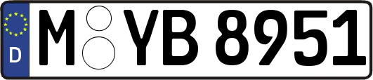 M-YB8951