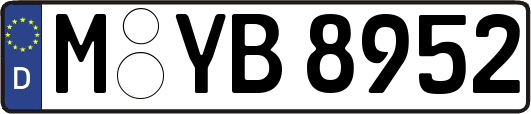 M-YB8952