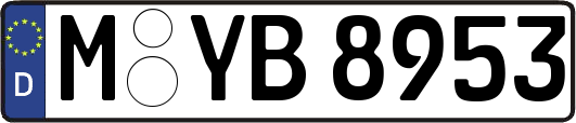 M-YB8953