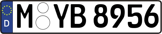 M-YB8956