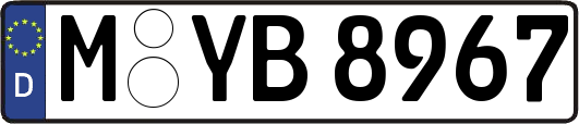M-YB8967