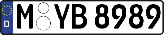 M-YB8989