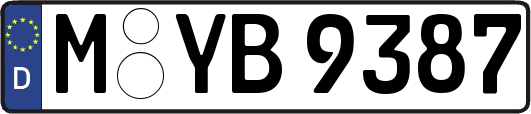 M-YB9387