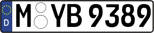 M-YB9389