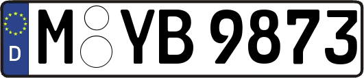 M-YB9873