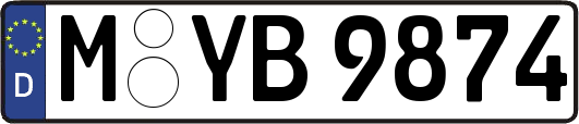 M-YB9874