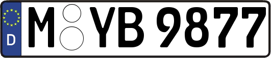 M-YB9877