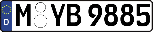 M-YB9885