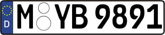M-YB9891
