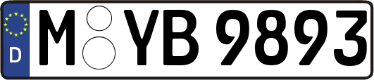 M-YB9893