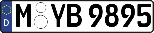 M-YB9895