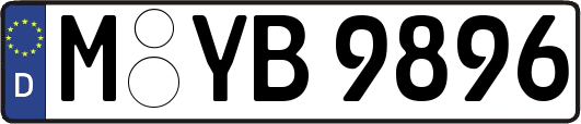 M-YB9896