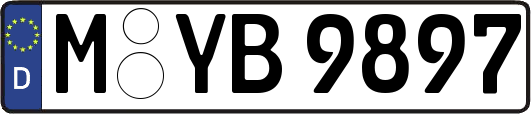 M-YB9897