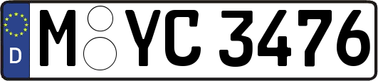 M-YC3476