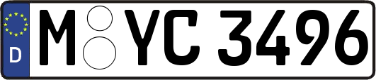 M-YC3496