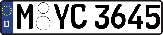 M-YC3645
