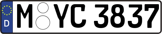 M-YC3837