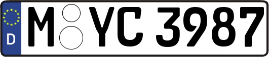 M-YC3987