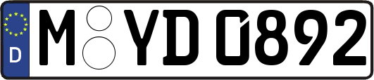 M-YD0892