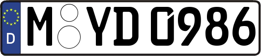 M-YD0986