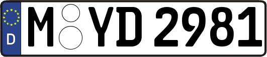 M-YD2981