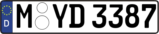 M-YD3387