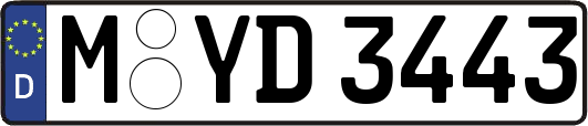 M-YD3443