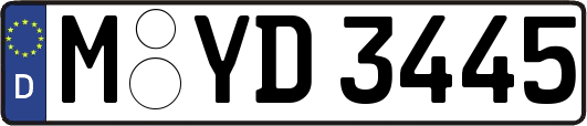 M-YD3445