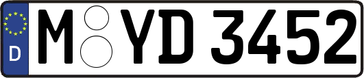 M-YD3452