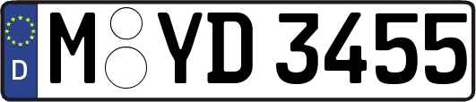 M-YD3455