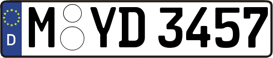 M-YD3457