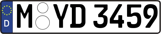 M-YD3459