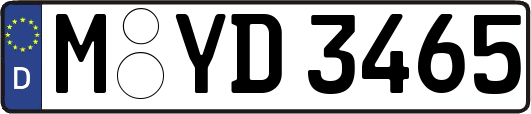 M-YD3465
