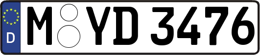 M-YD3476