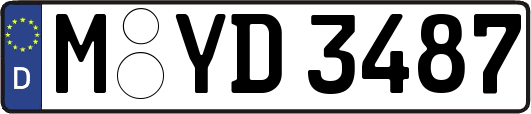 M-YD3487
