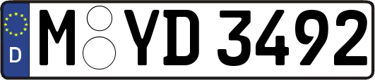 M-YD3492
