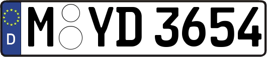 M-YD3654