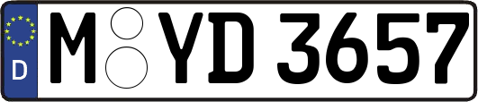 M-YD3657