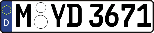 M-YD3671