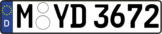 M-YD3672
