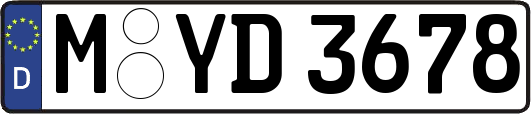 M-YD3678