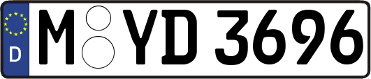 M-YD3696