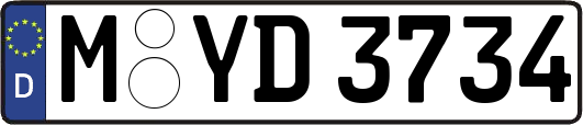 M-YD3734
