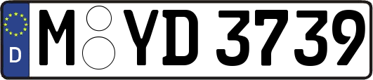 M-YD3739