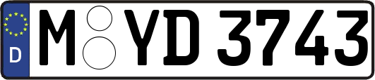 M-YD3743