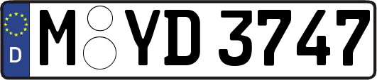 M-YD3747